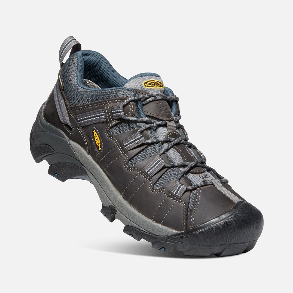 Zapatos de Seguridad Keen Mexico Negros Marrom - Hombre Targhee Ii Waterproof - PC8216579